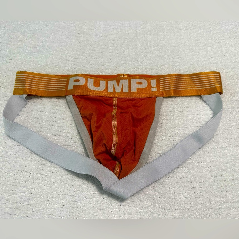Pump medium orange jock
